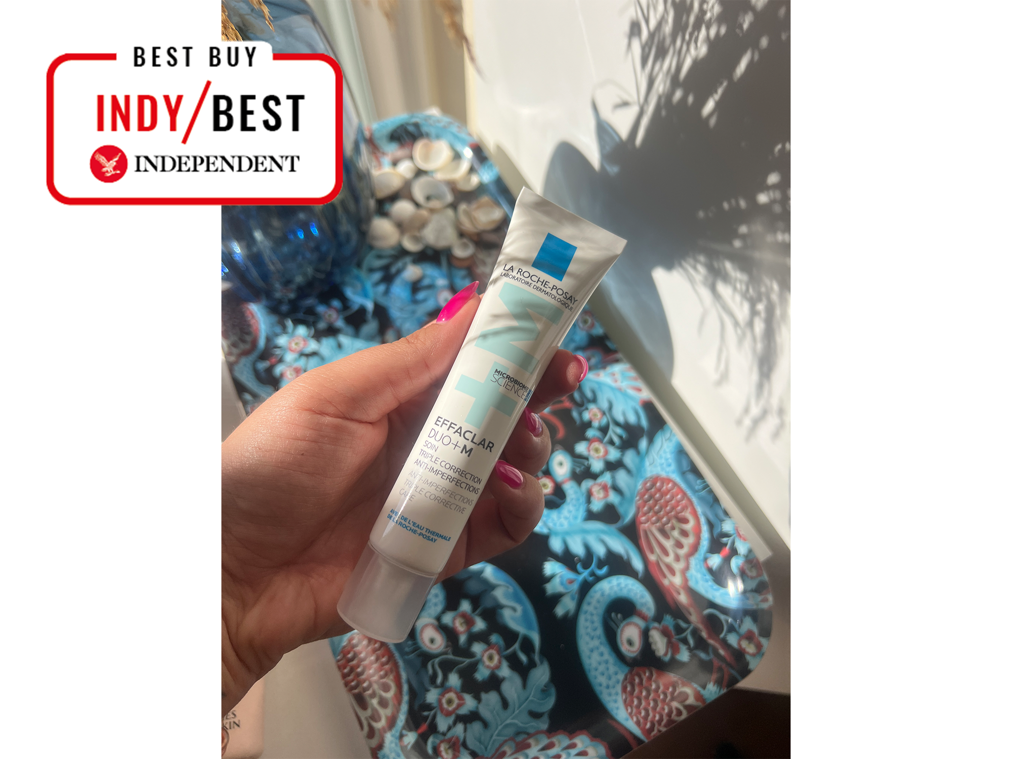 Best moisturiser for acne prone skin Indybest review La Roche Posay effaclar duo+M gel moisturiser