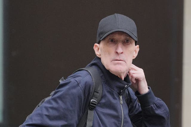 Stephen Burke outside Westminster Magistrates’ Court (Jonathan Brady/PA)