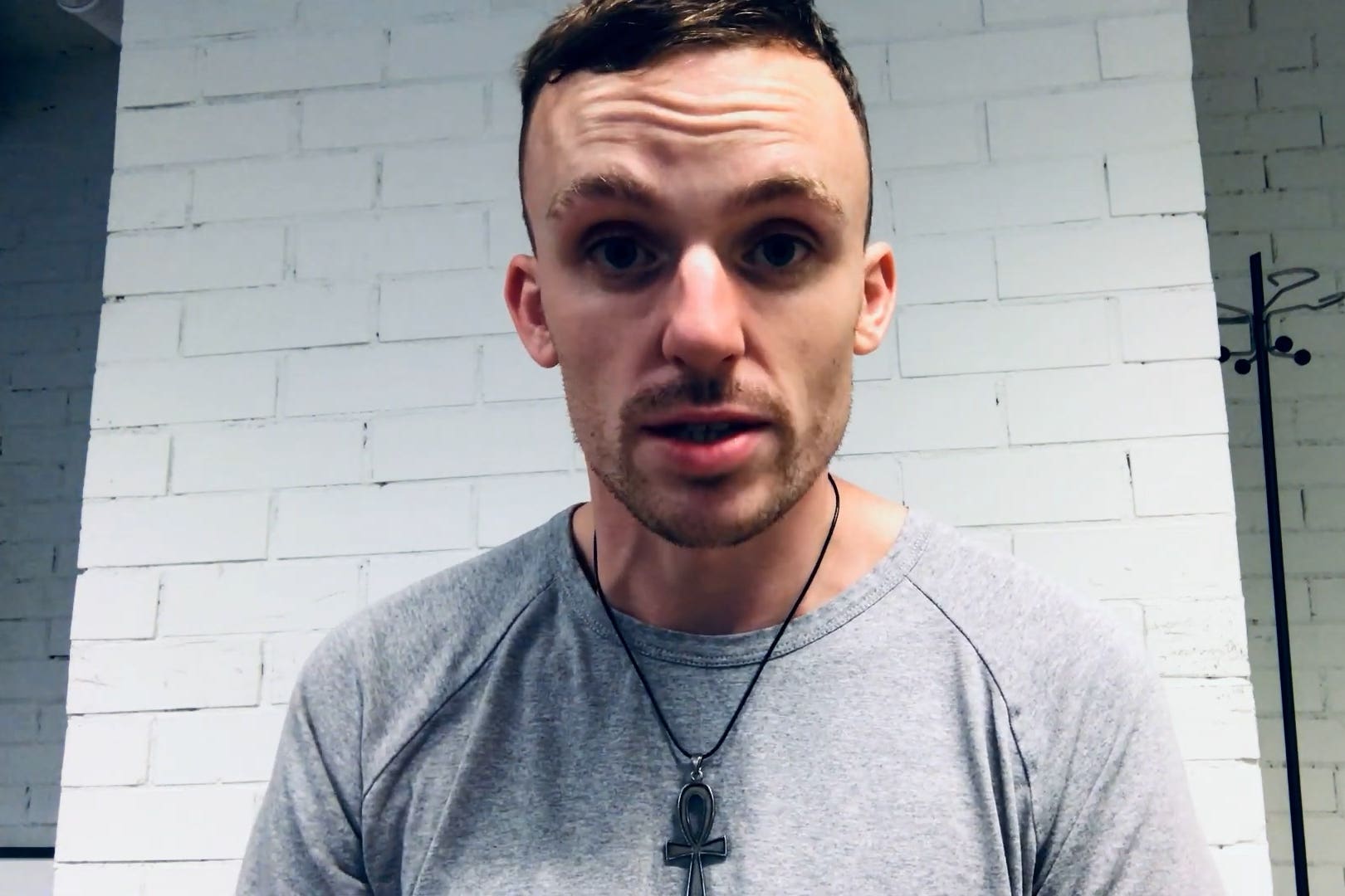 Craig Strachan speaking on YouTube channel The Forgiveness Movement (YouTube/PA)