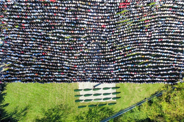 APTOPIX Bosnia Funeral