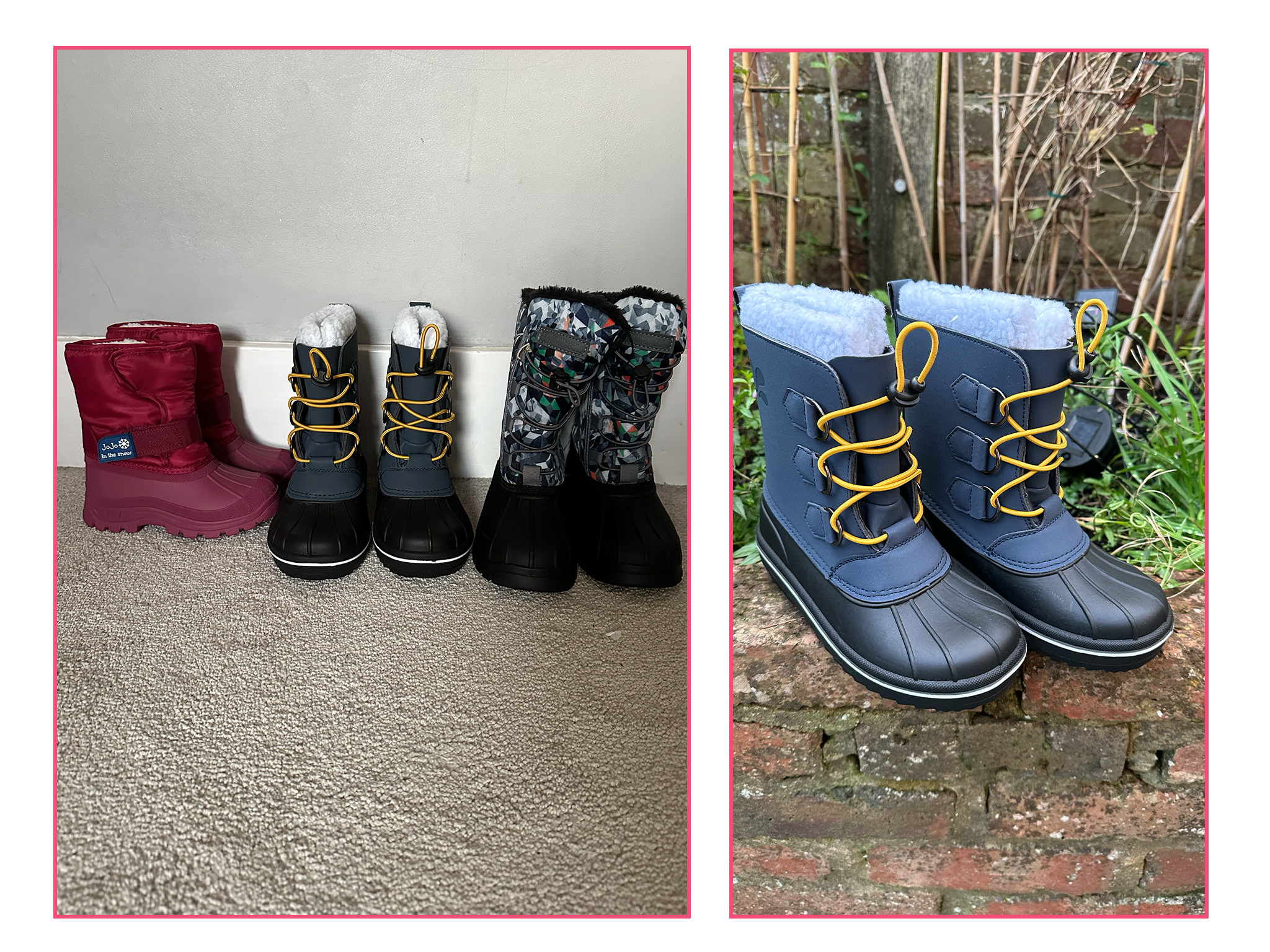 We enlisted some mini testers to put a range of kids’ snow boots through their paces