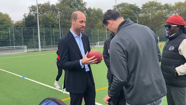 <p>Prince William reveals his and Kate’s crucial parenting motto during community football visit</p>