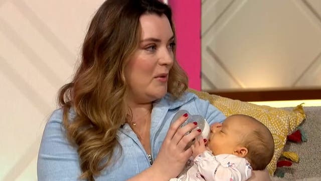 <p>Rosie Smith opens up on postpartum anxiety as she appears on Lorraine show with baby Billie.</p>