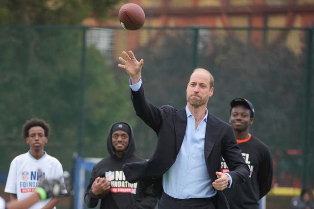 APTOPIX Britain Royals NFL