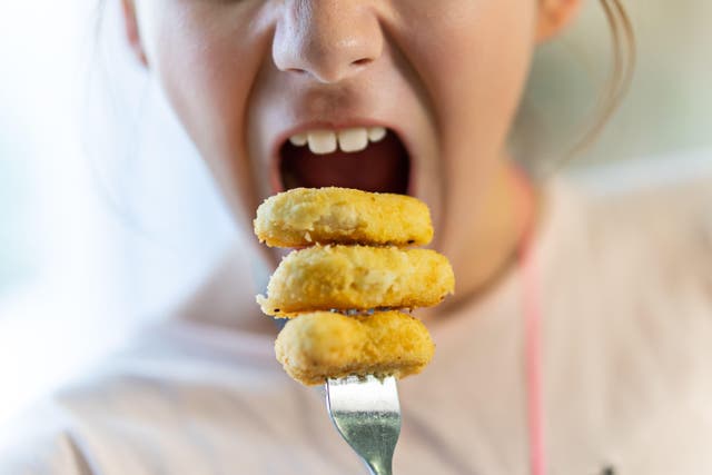 <p>Chicken nuggets are an example of ultra-processed food (Alamy/PA)</p>