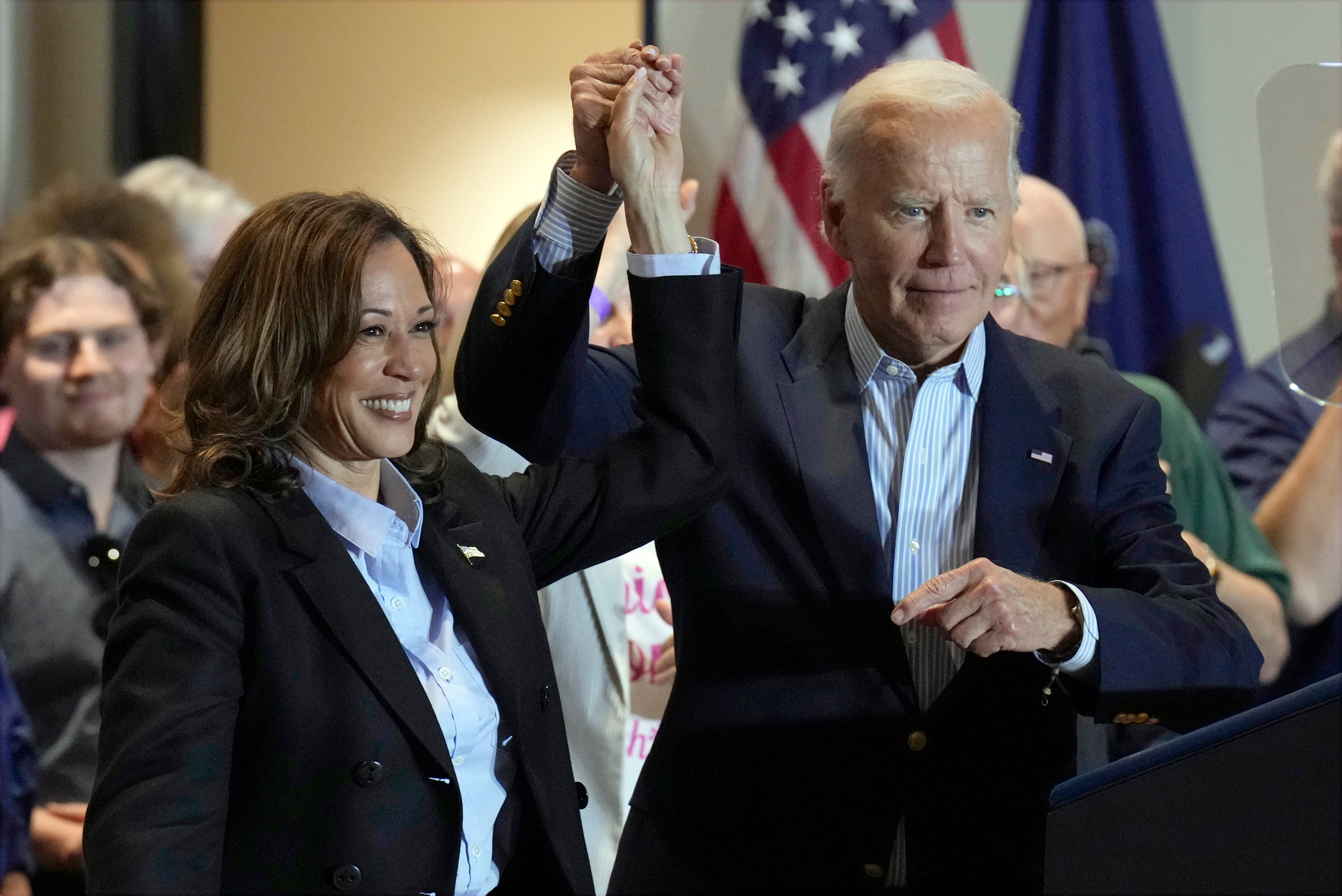 Some in the right-wing media are suggesting that Joe Biden doesn’t have the back of Kamala Harris as she campaigns. That is just not true