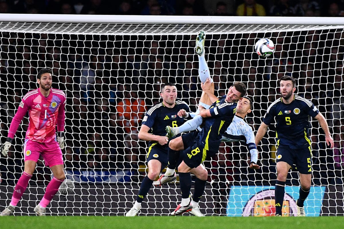 Scotland v Portugal LIVE: Latest scores and goal updates as the Scots take on Cristiano Ronaldo in the Nations League