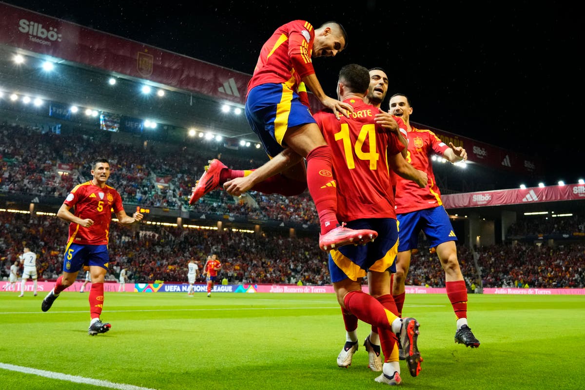 Spain Beats Serbia 3-0 to Reach Nations League Quarter-Finals