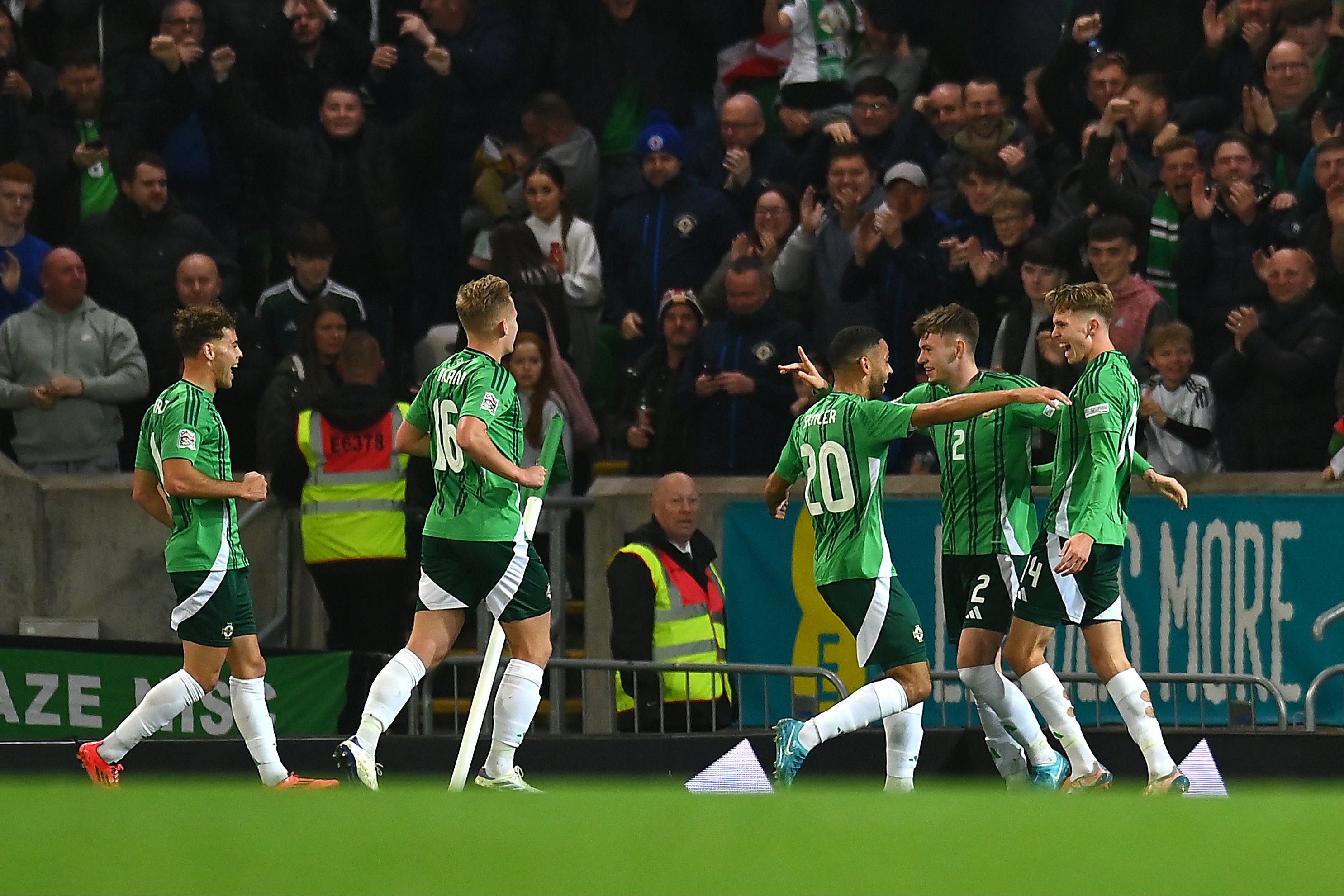 Northern Ireland were dominant against Bulgaria