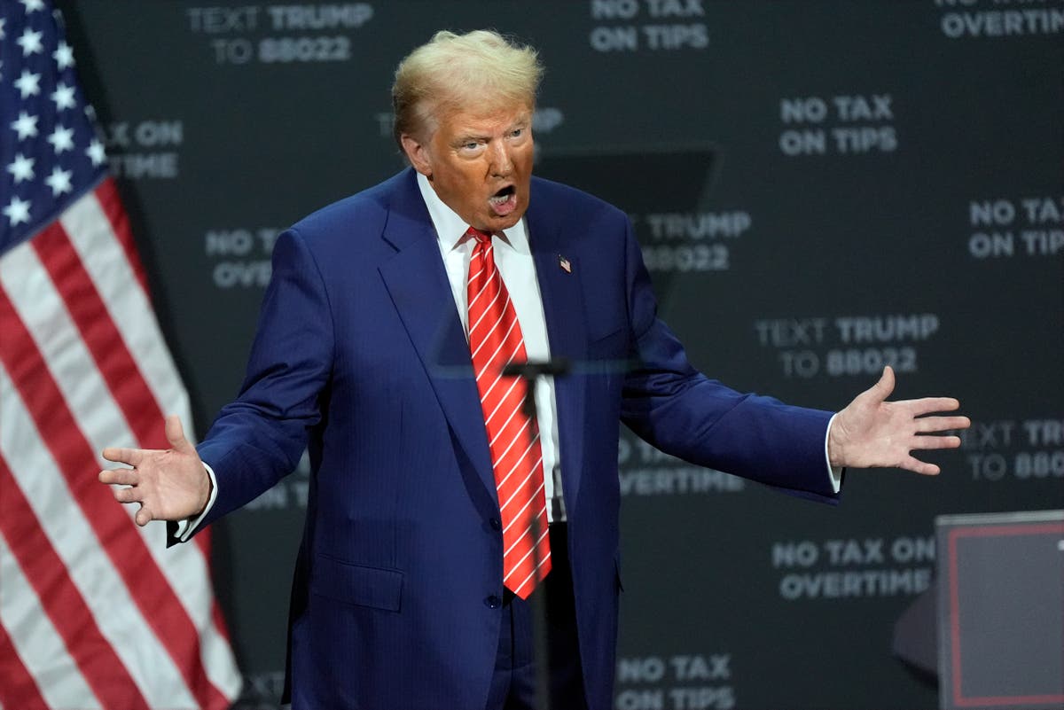 Trump says Harris turned the US into a ‘third world nation’ in rambling speech: Live