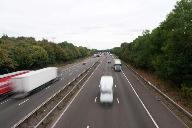 <p>Road to nowhere: the M6 was mistaken for the M1</p>