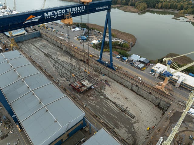 <p>Construction of Royal Caribbean’s latest Icon-class ship is underway at the Meyer Turku shipyard</p>