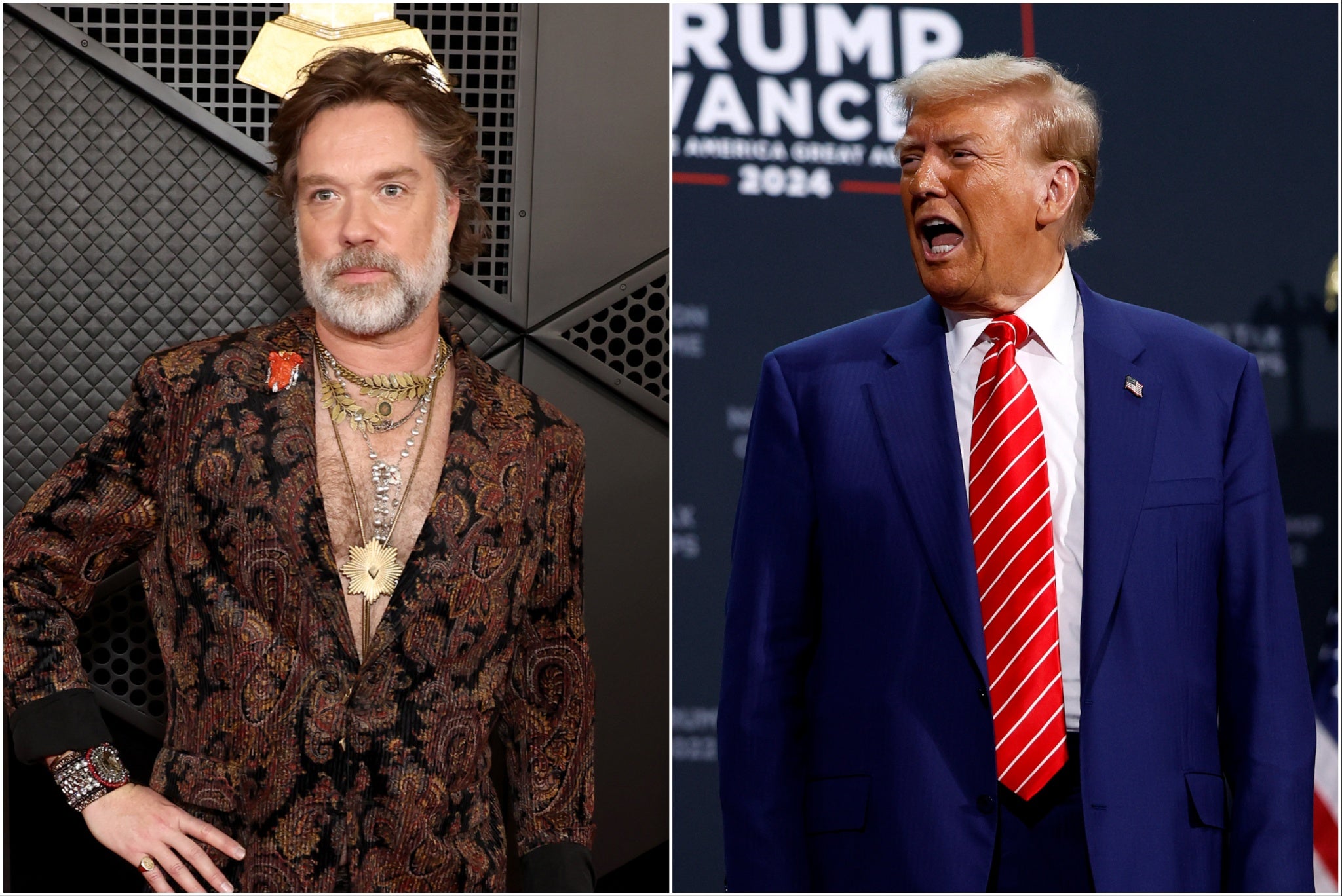 Rufus Wainwright condemned Trump for playing his cover of Leonard Cohen’s ‘Hallelujah'