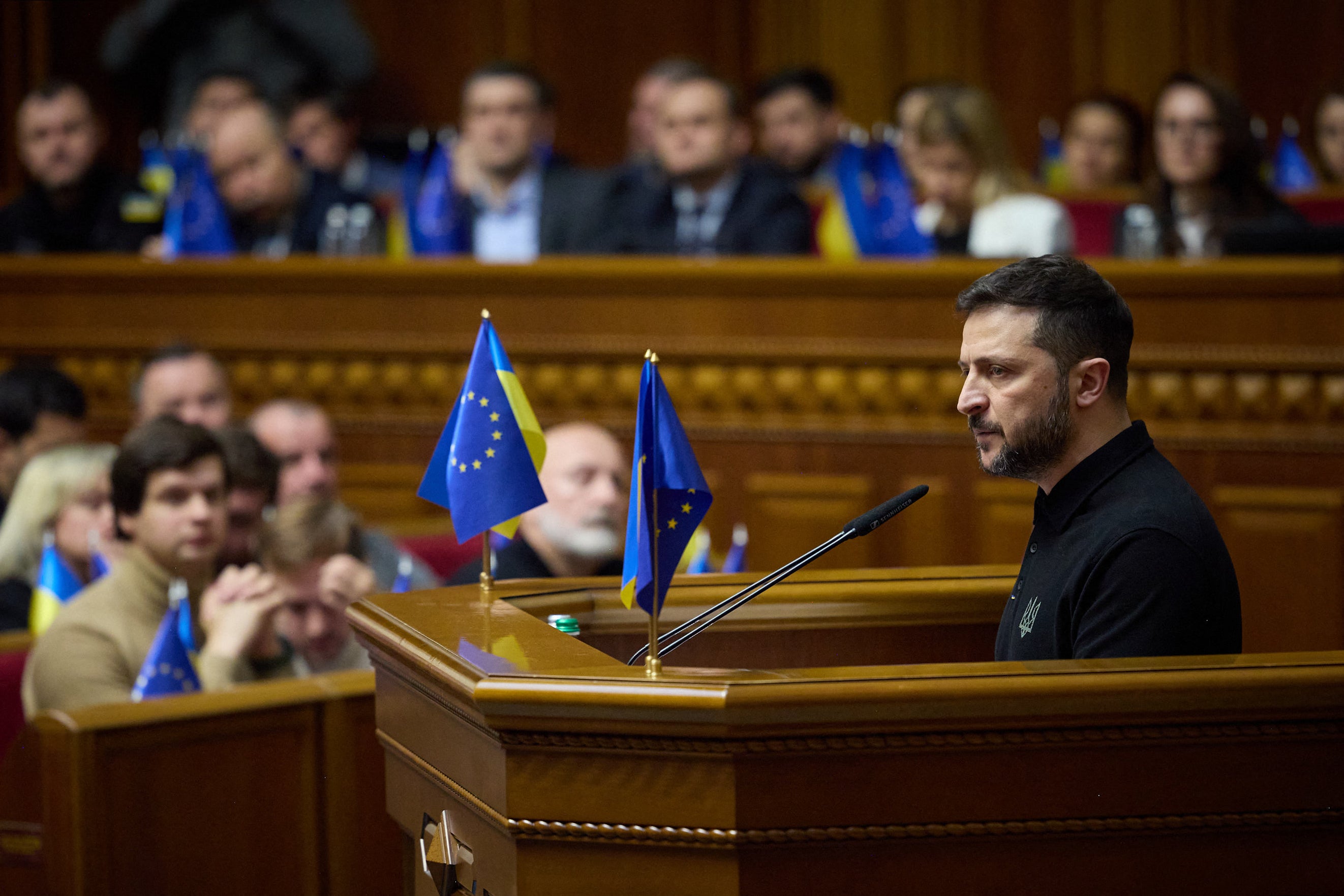 Zelensky introduced the much-anticipated five-point plan on Wednesday