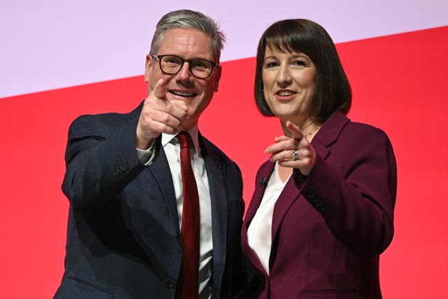 <p>Sir Keir Starmer and Rachel Reeves at Labour Conference 2024</p>