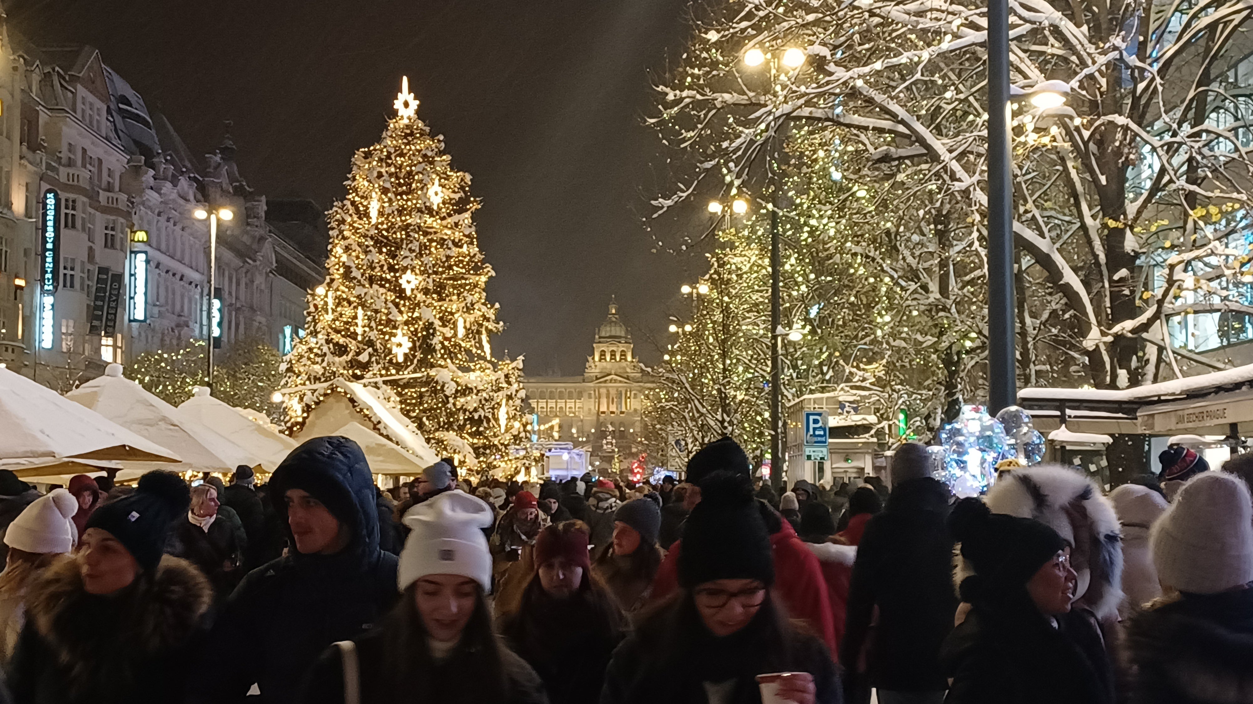 Prague at Christmas. (Josie Clarke/PA)