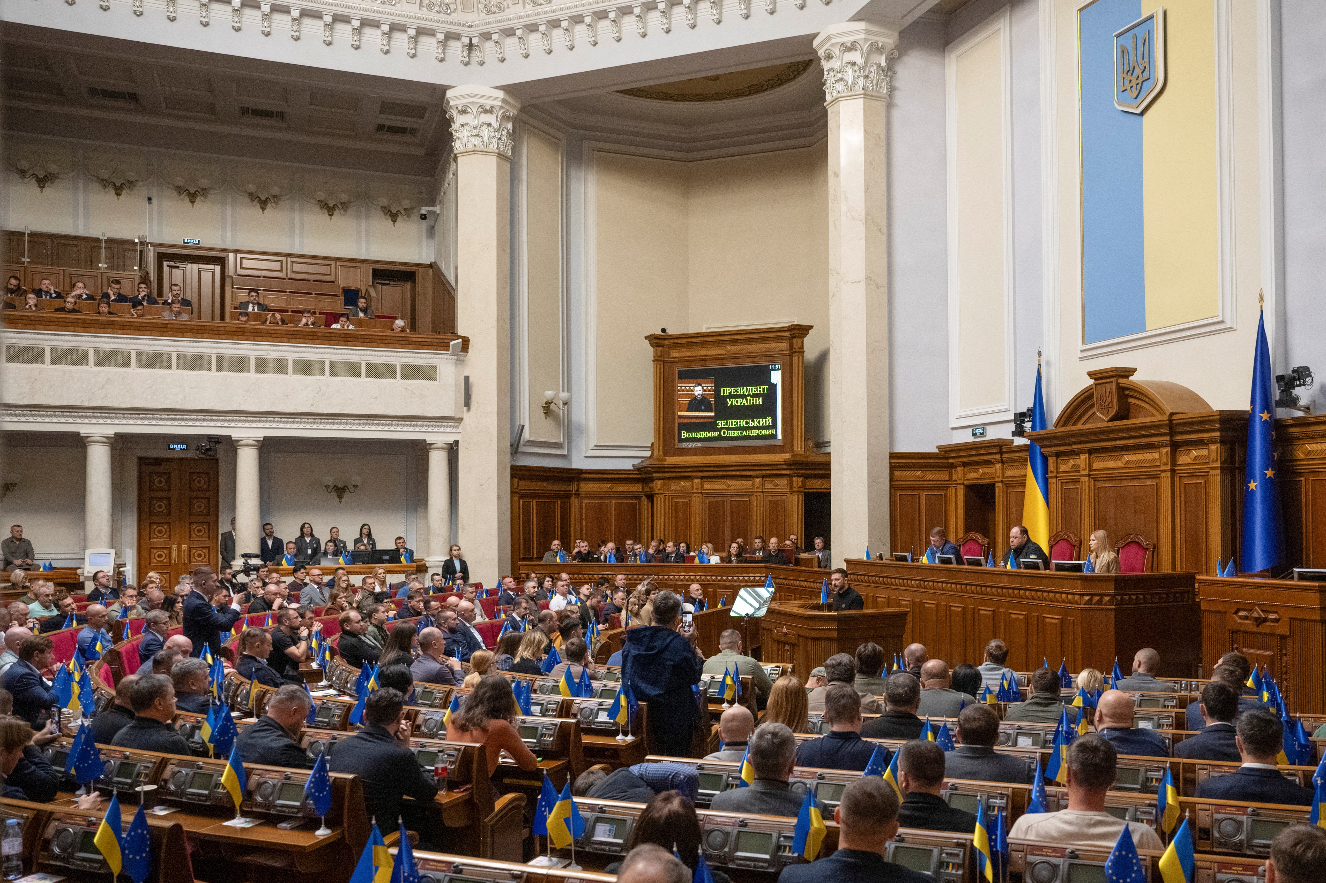 Zelensky said the war could be over next year if the plan is followed