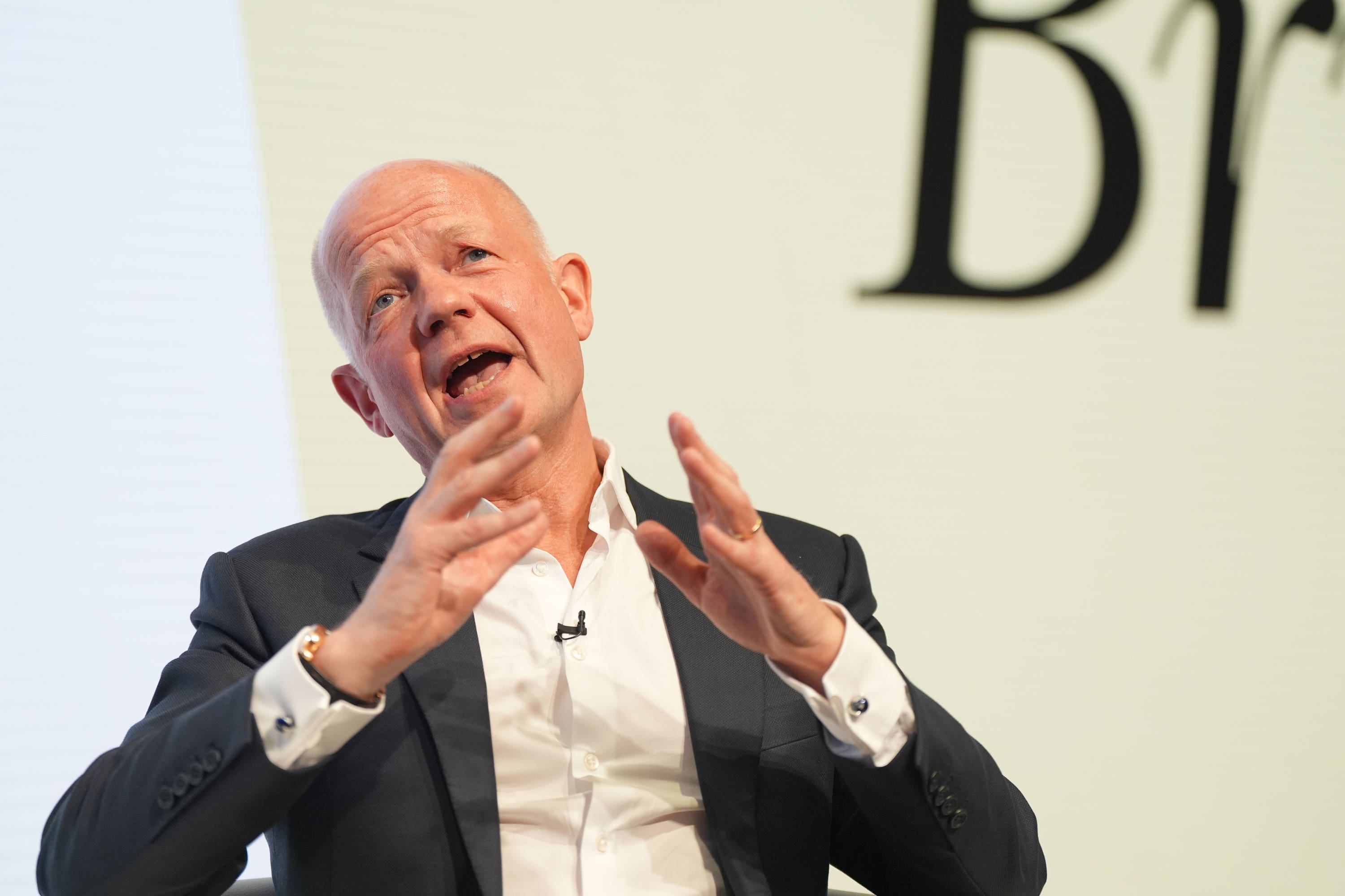 Lord William Hague is in the running to be the next chancellor of Oxford University (Yui Mok/PA)