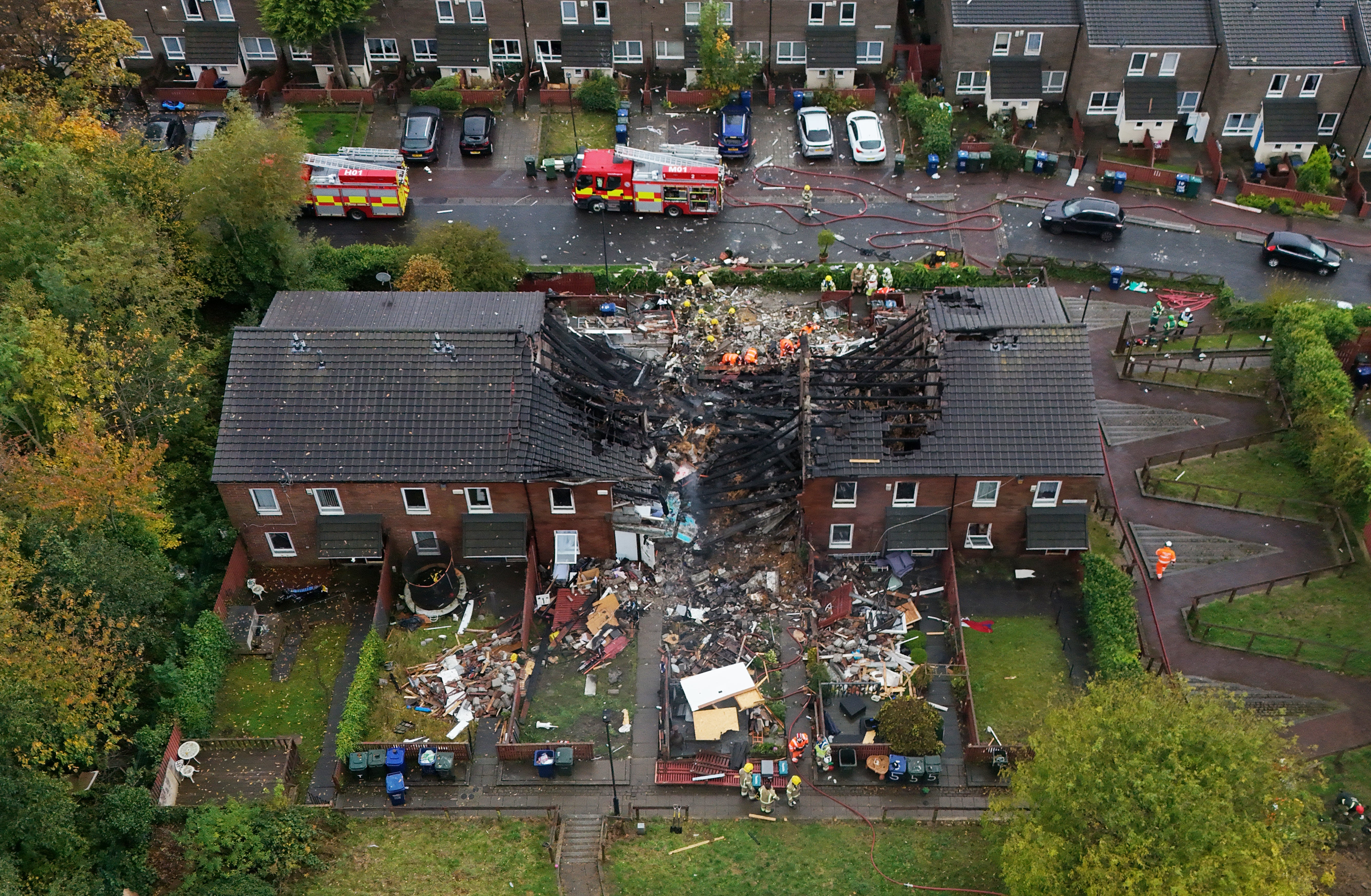 A second body has been found after a house explosion in Newcastle that killed a seven-year-old boy