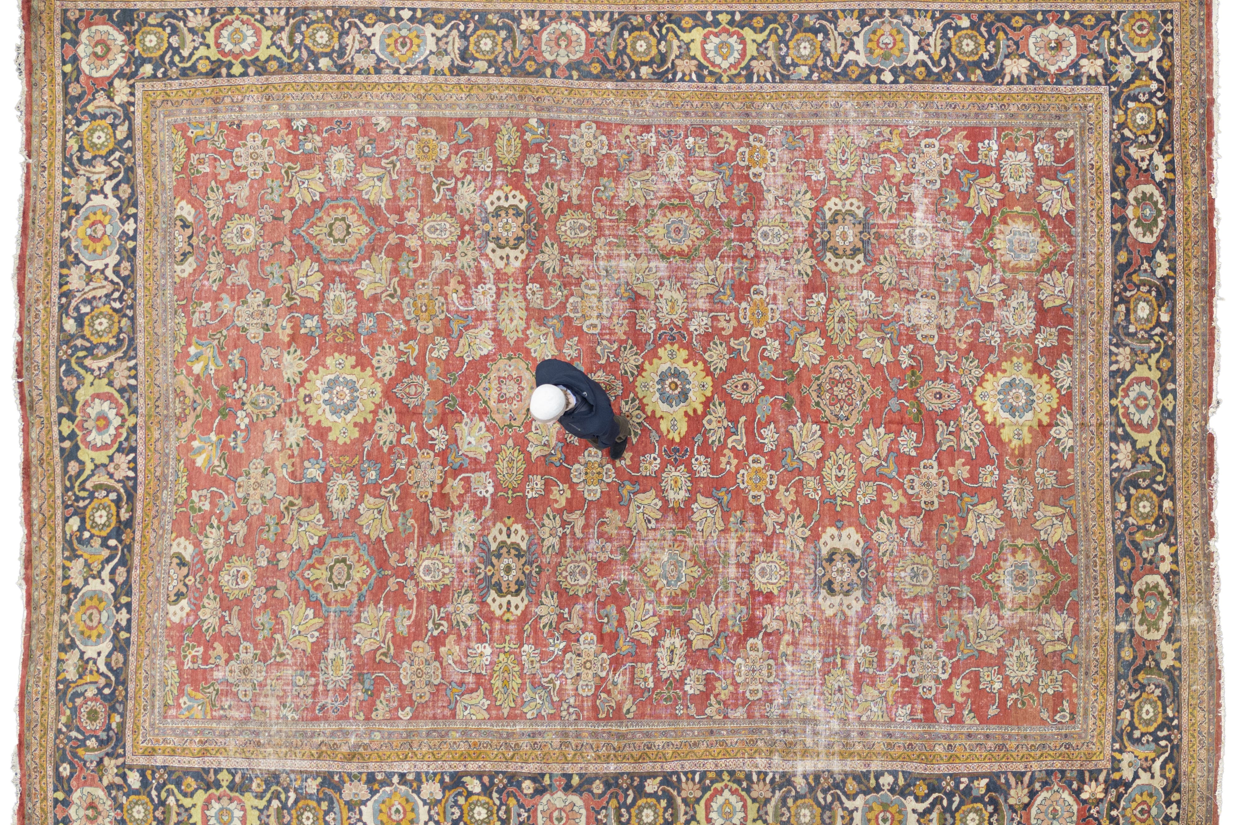 The Ziegler carpet from Chavenage House is to go on sale on October 22 (Chorley’s/PA)