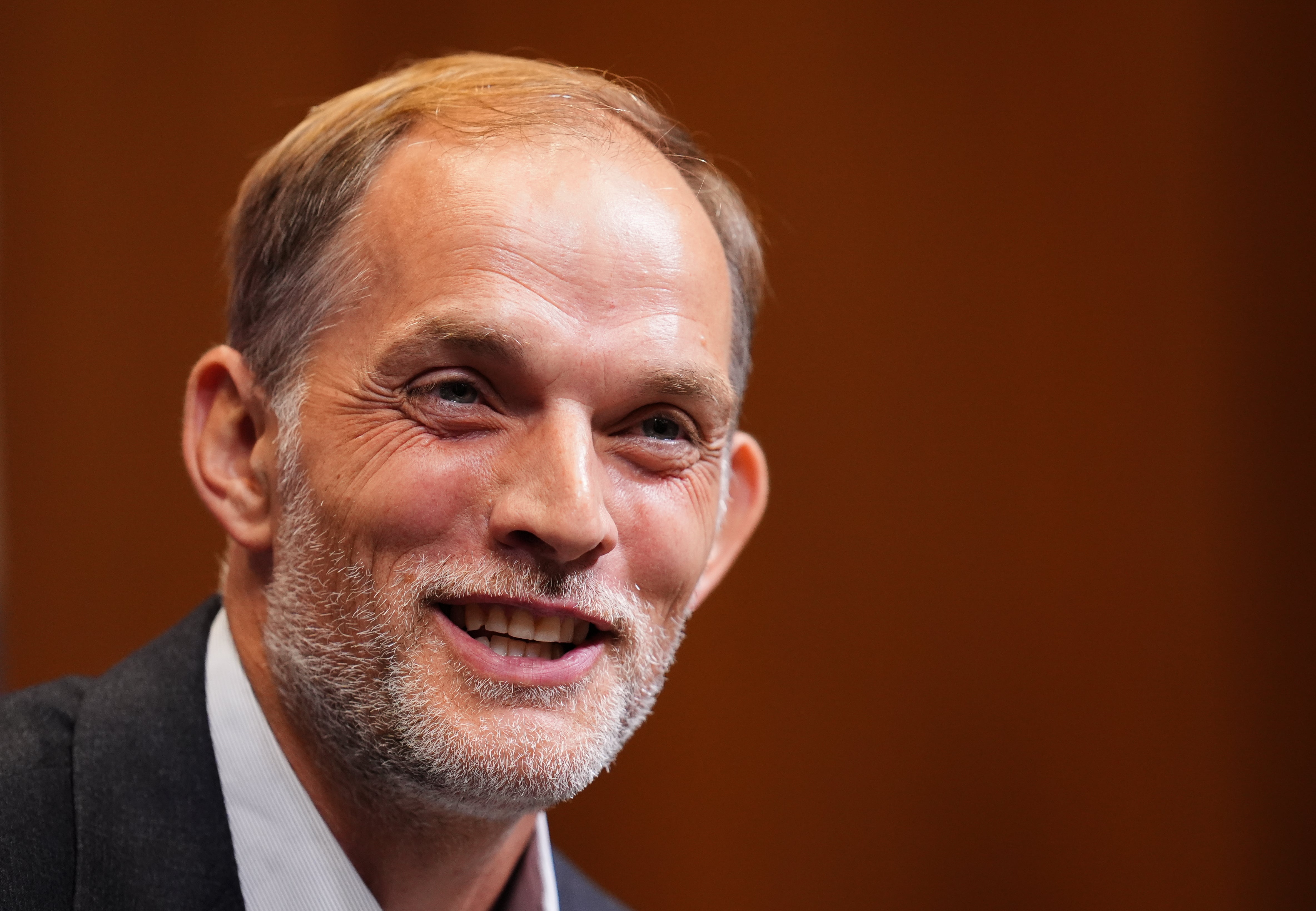 Thomas Tuchel is unveiled as England manager at Wembley Stadium on Wednesday