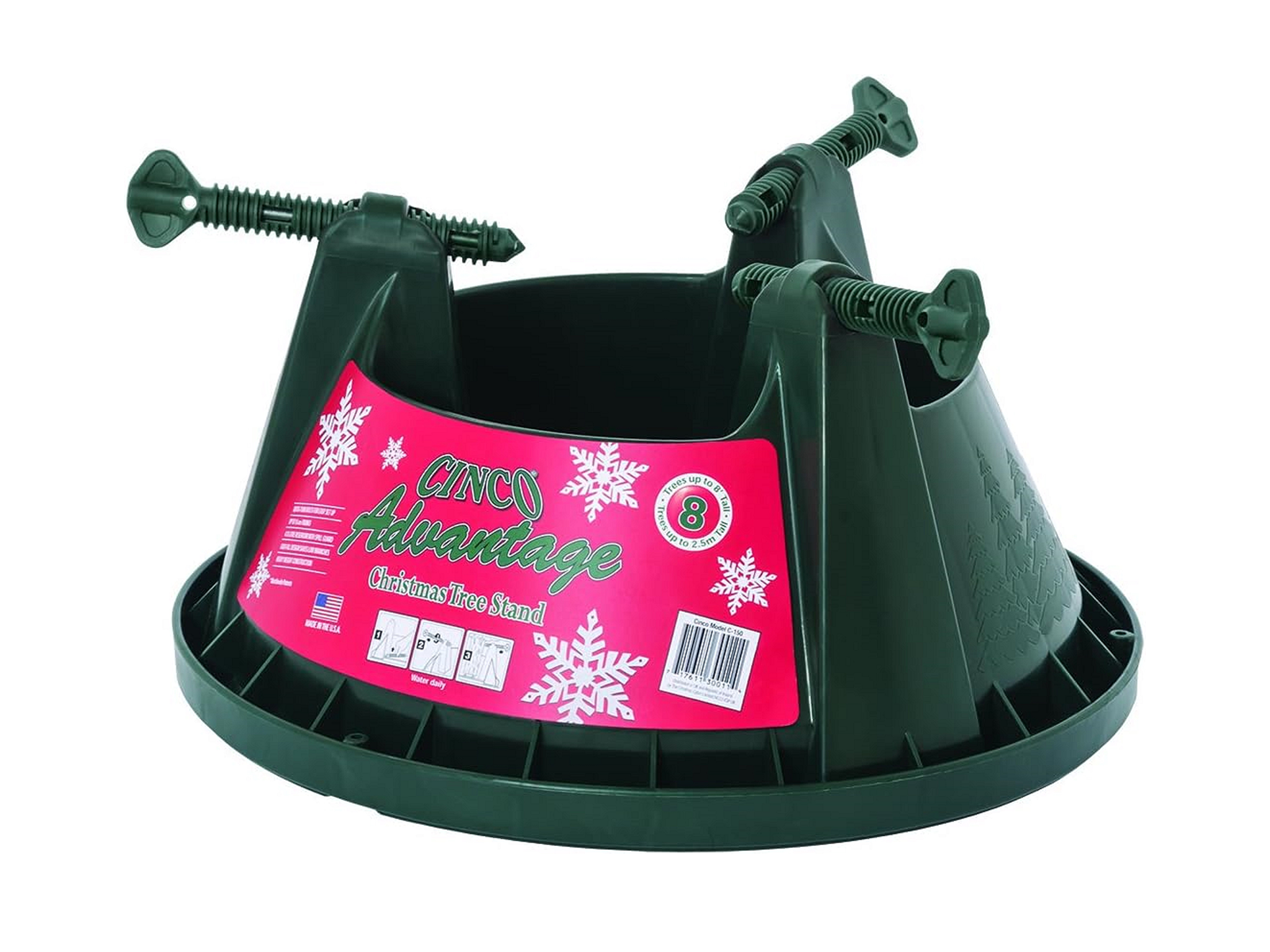 Best Christmas tree stand IndyBest review Cinco advantage 8 tree stand