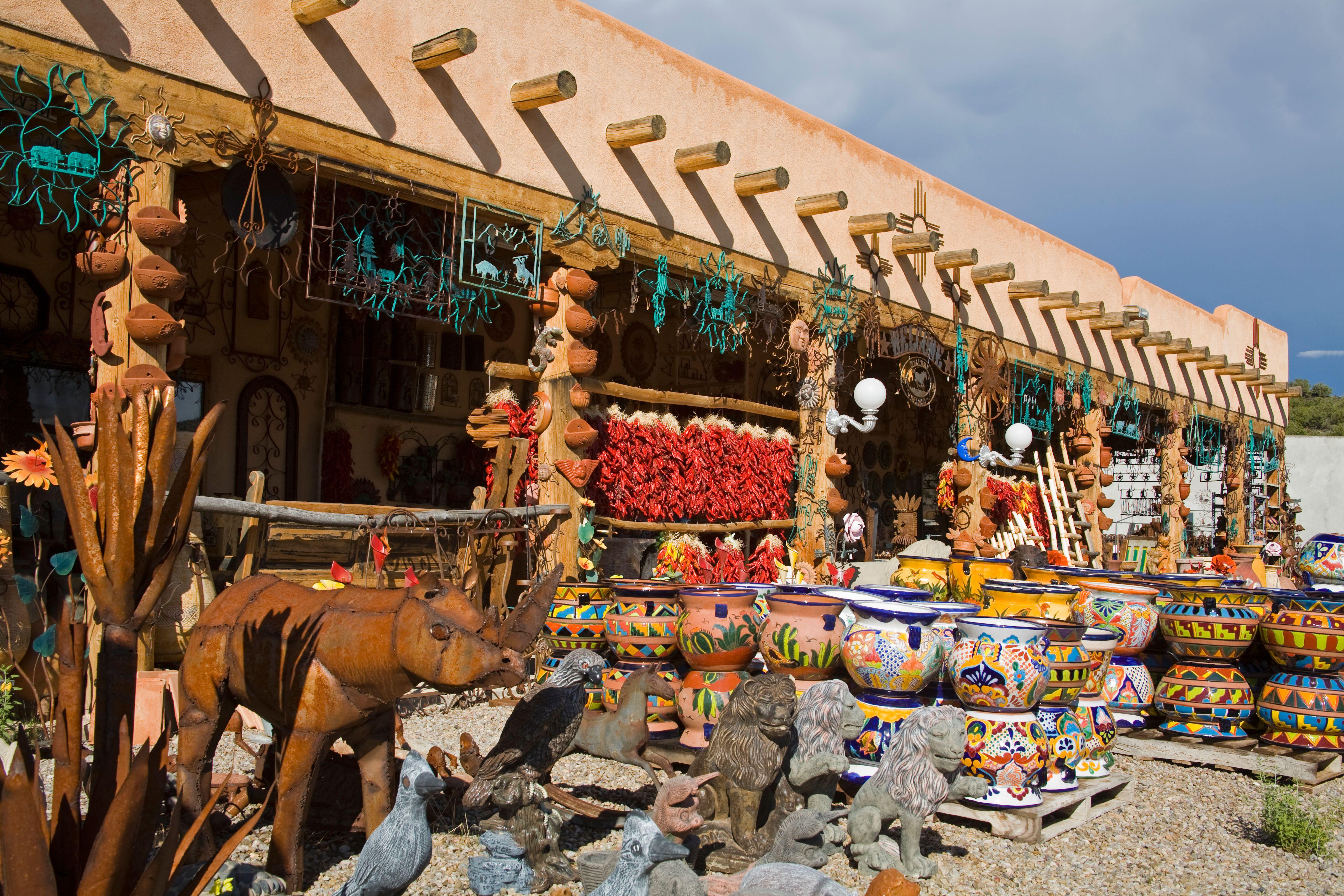 In creative communities like Taos you can immerse yourself in local art scenes and vibrant cultural districts