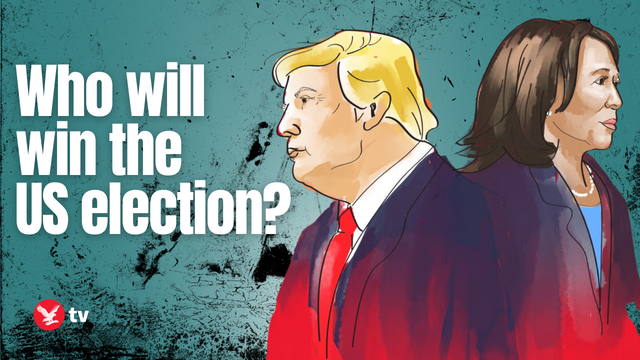 <p>Who will win the US election?</p>