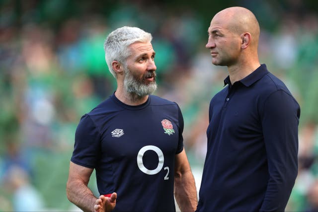 <p>Aled Walters (left) departed Steve Borthwick’s staff this summer alongside close friend Felix Jones </p>