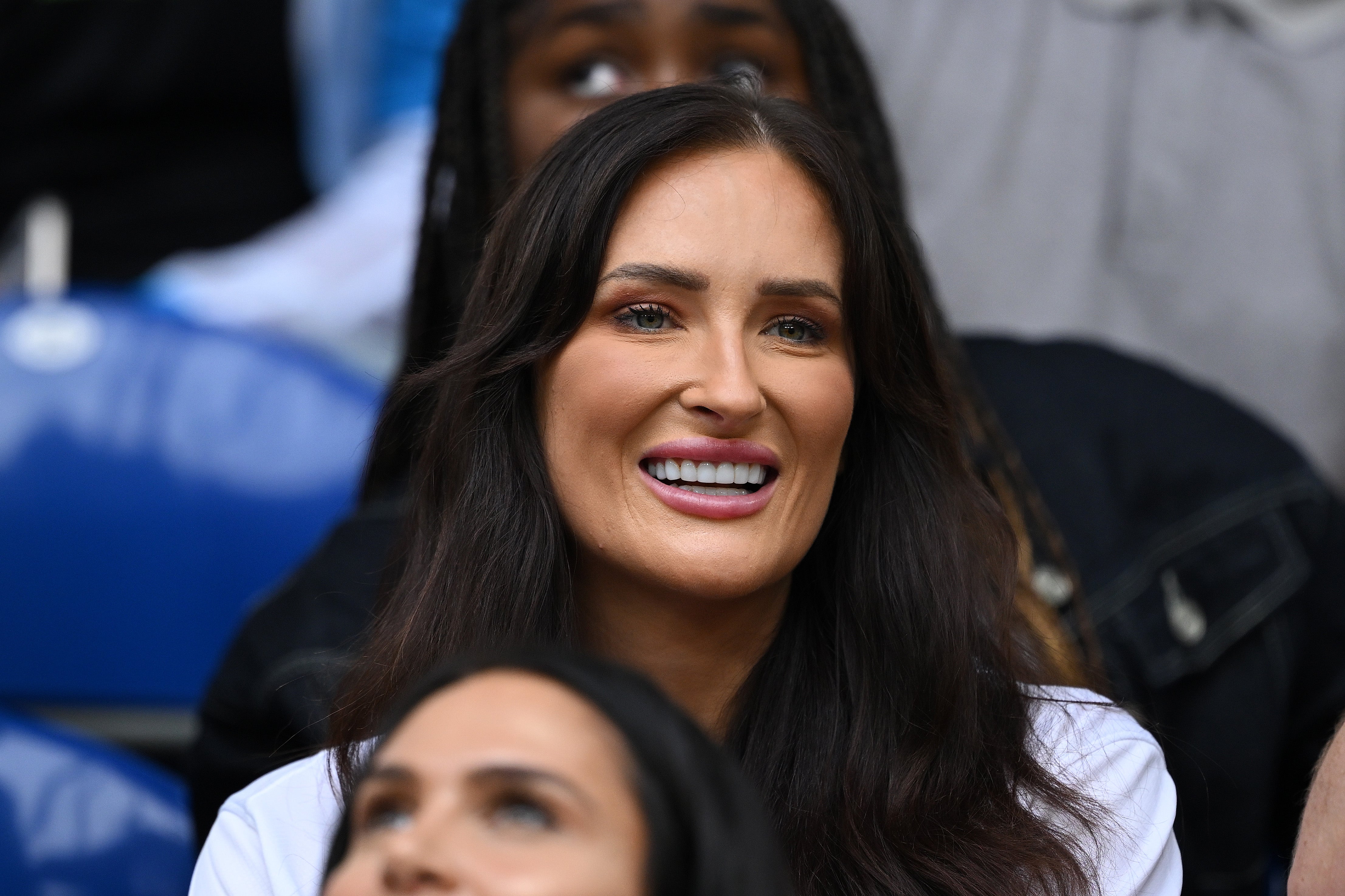 Annie Kilner at the Euros 2024 Match between England and Slovakia