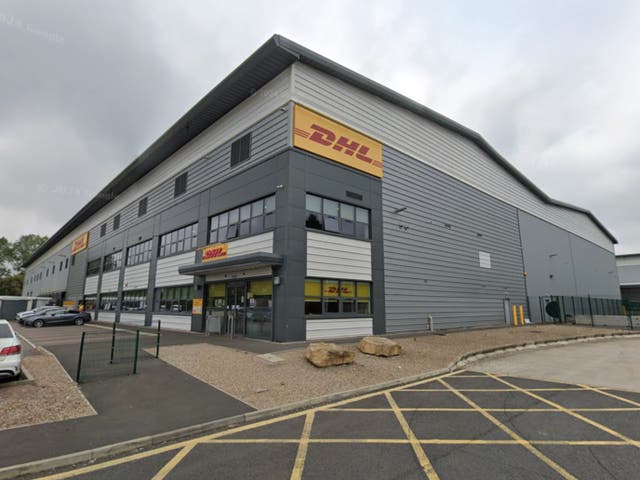 <p>Police say they are investigating an incident involving a package that caught alight at the DHL Express Birmingham in Minworth </p>