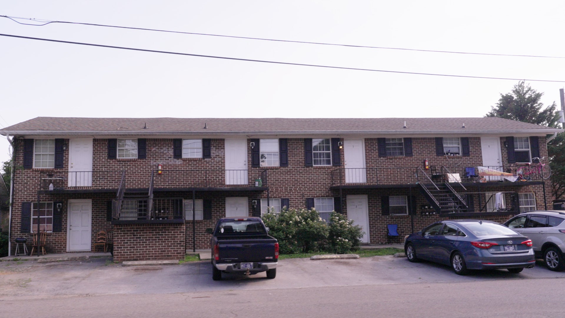 Evie Lastra West visits her old apartment in Tennessee, in The Independent’s documentary The A-Word