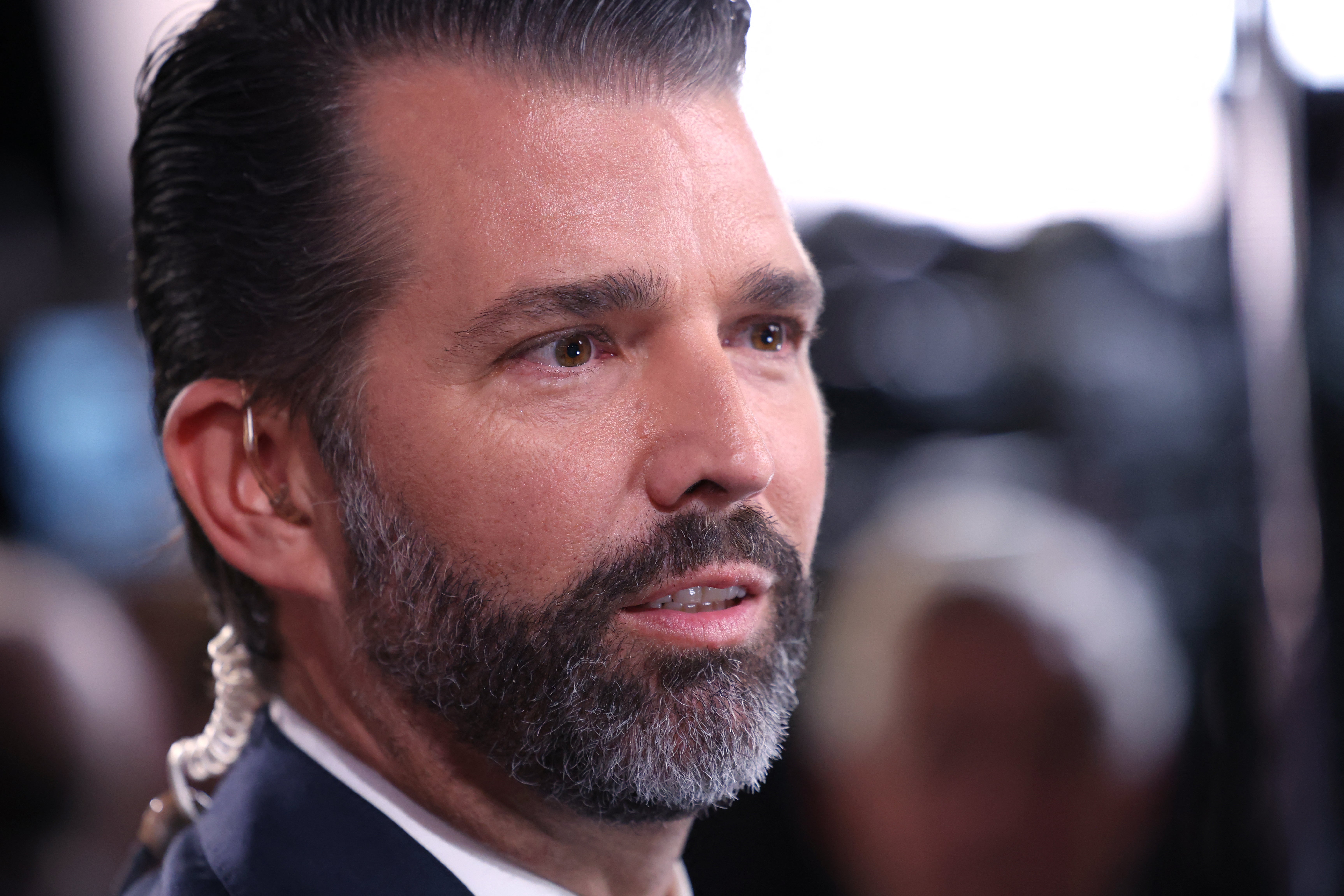 Donald Trump Jr is reportedly helping to create a list of people who will be banned from serving under his father should the Republican nominee win in November