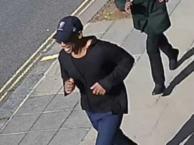 <p>The Metropolitan Police issued a CCTV image of the alleged suspect </p>