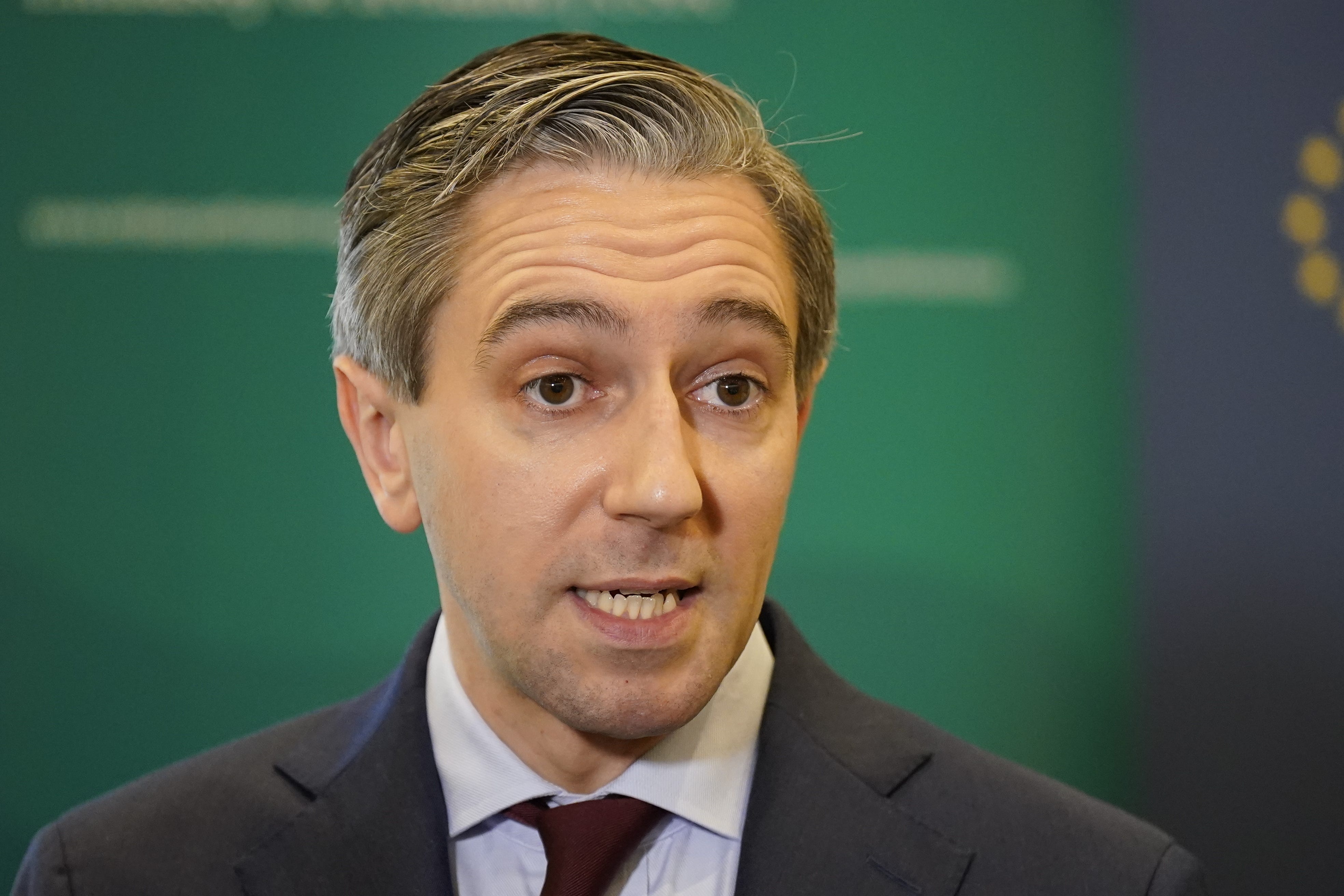 Taoiseach Simon Harris is in Brussels for a meeting of the European Council (Niall Carson/PA)