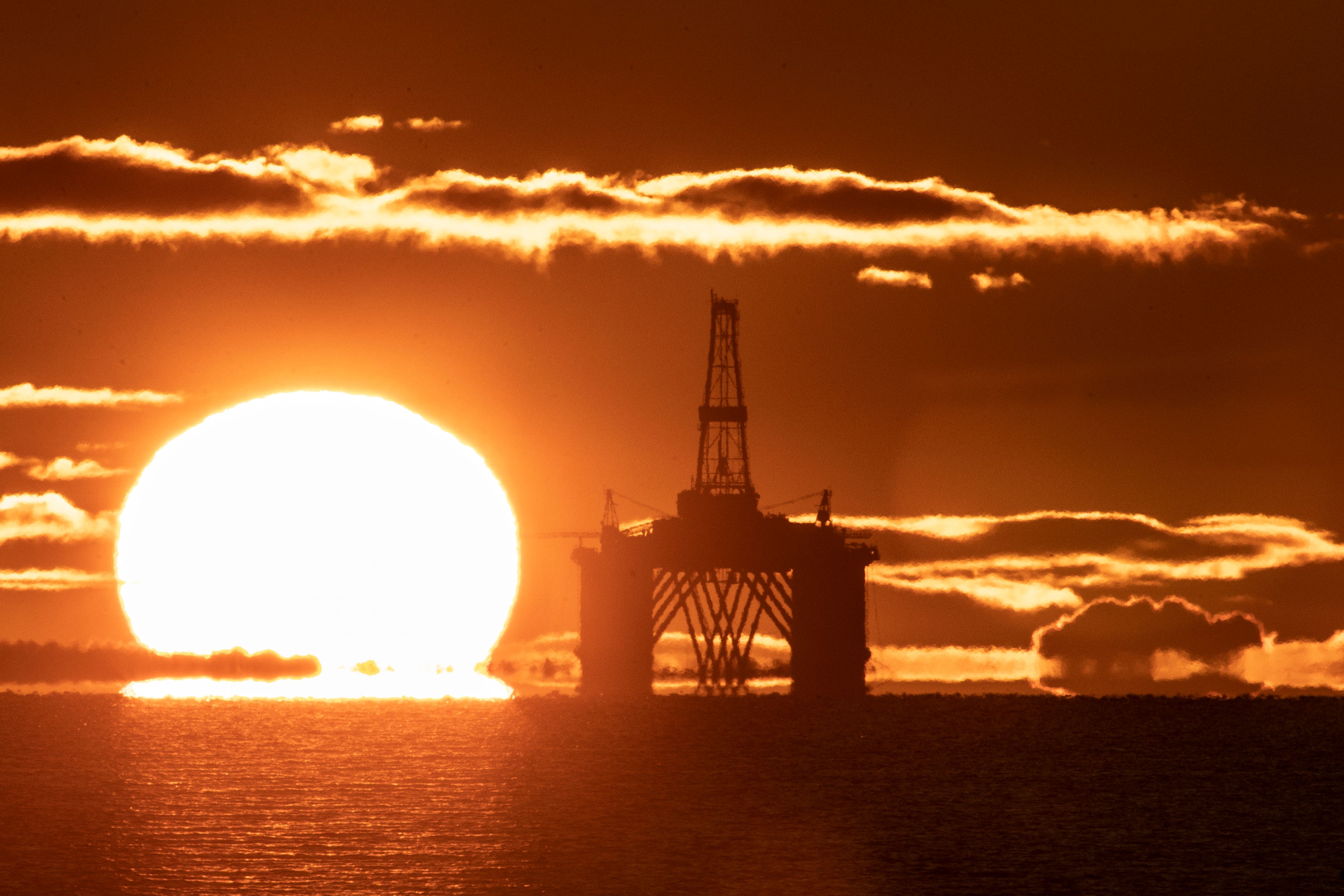 Measures announced to support energy transition in North Sea (Jane Barlow/PA)