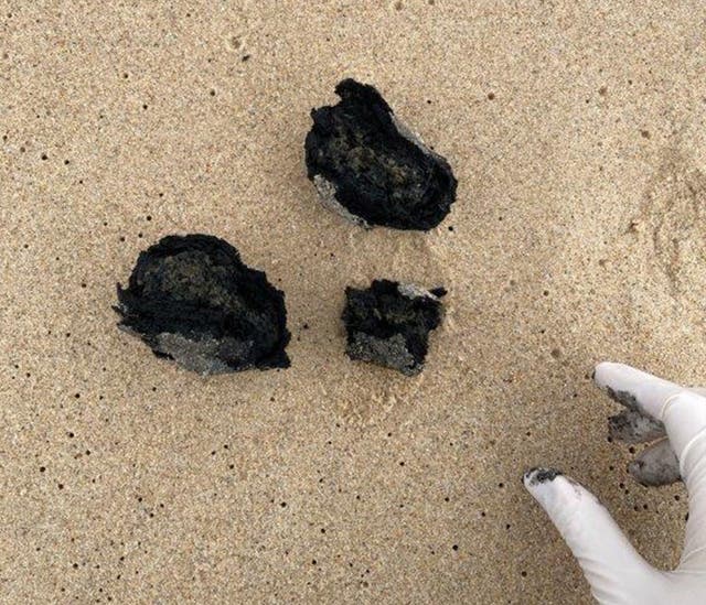 Mystery after hundreds of ‘toxic’ tar balls appear on beaches The