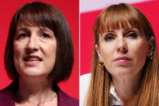 Angela Rayner and Rachel Reeves among 15 cabinet ministers banned from entering Russia in new sanctions