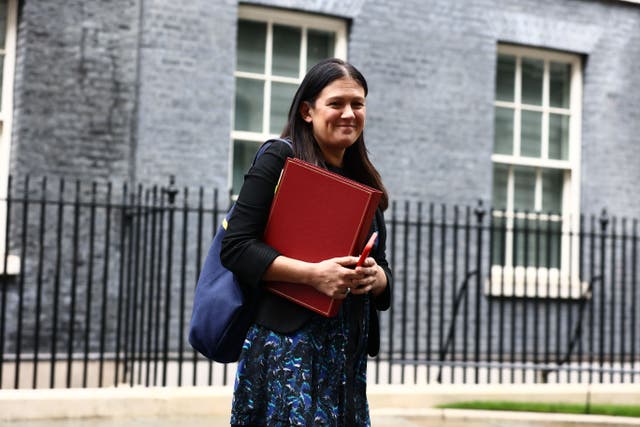 Culture Secretary Lisa Nandy answered questions about the gambling industry on Thursday (Tejas Sandhu/PA)