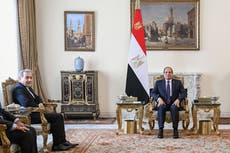 Iranian foreign minister discusses regional tensions with Egyptian officials in Cairo