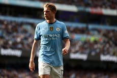 Wolves vs Man City team news: Kevin De Bruyne injury latest, hosts face fitness crisis