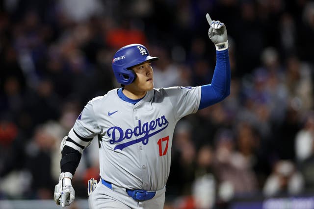 <p>Shohei Ohtani has moved the Los Angeles Dodgers to the brink of the World Series </p>