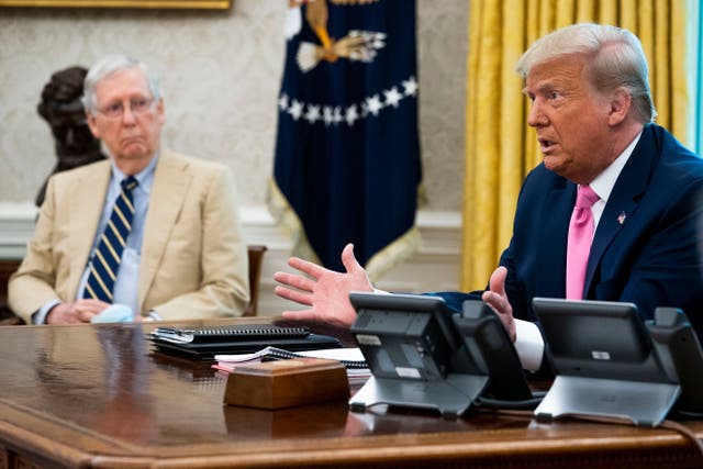 <p>Senate Majority Leader Mitch McConnell (R-KY) (L) built the political climate that led to President-elect Donald Trump’s return </p>