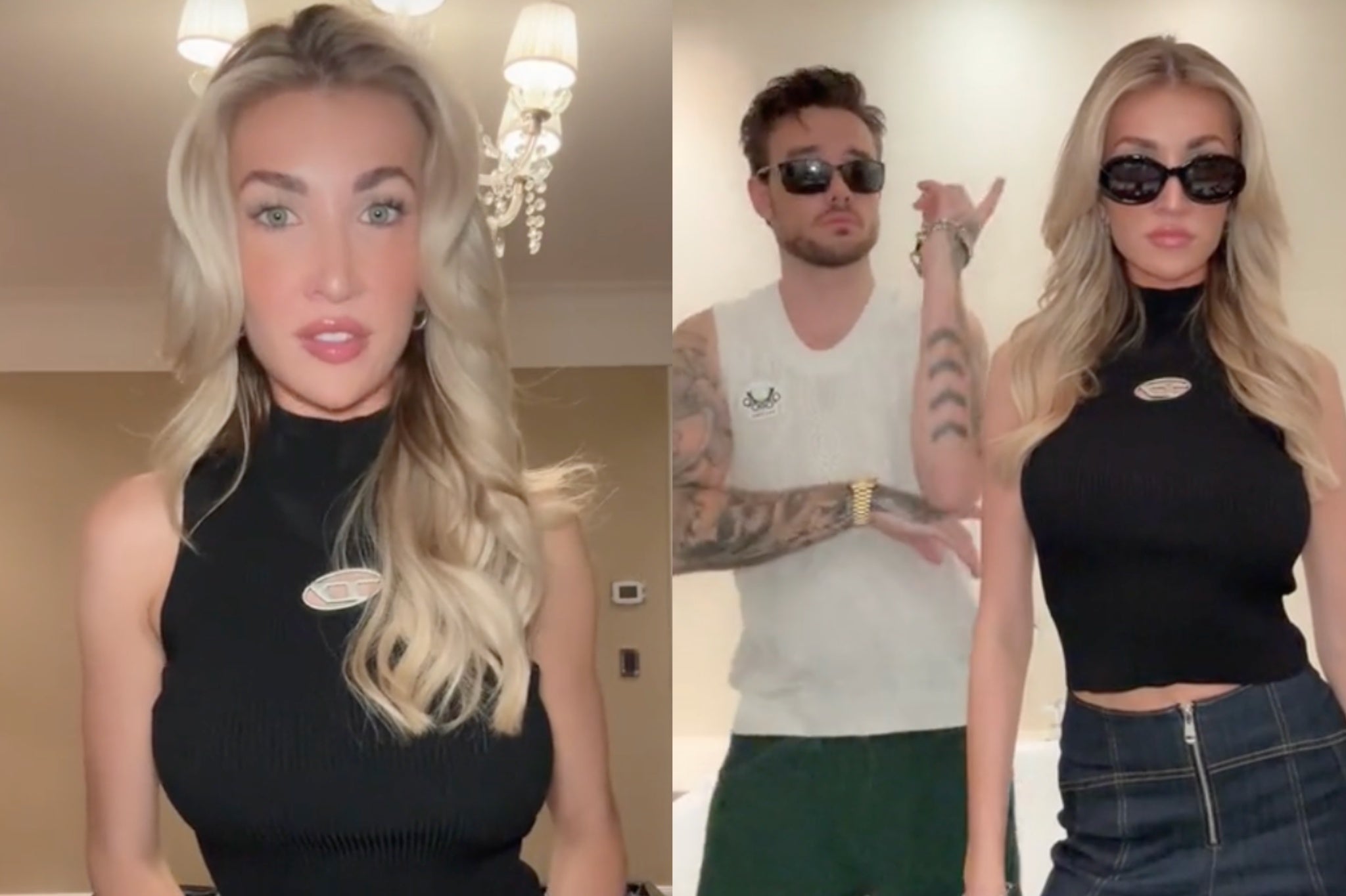 Payne sering muncul di akun TikTok Cassidy