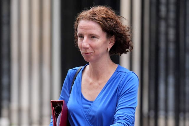 Development minister Anneliese Dodds told of her ‘concern’ over the situation in Gaza (James Manning/PA)