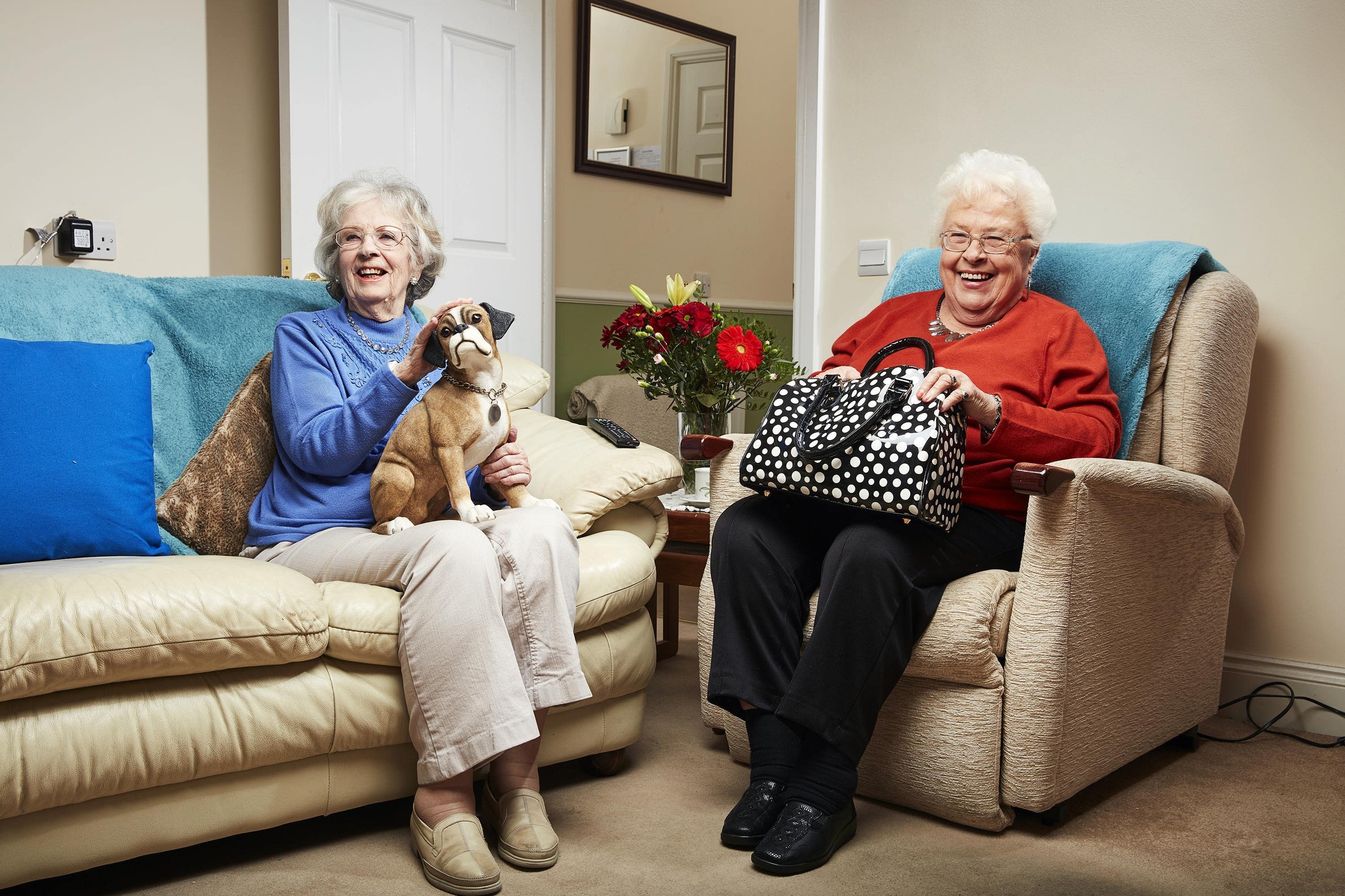 Gogglebox star Marina Wingrove (right) has decided to retire from her charity fundraising activities (Channel 4/PA)