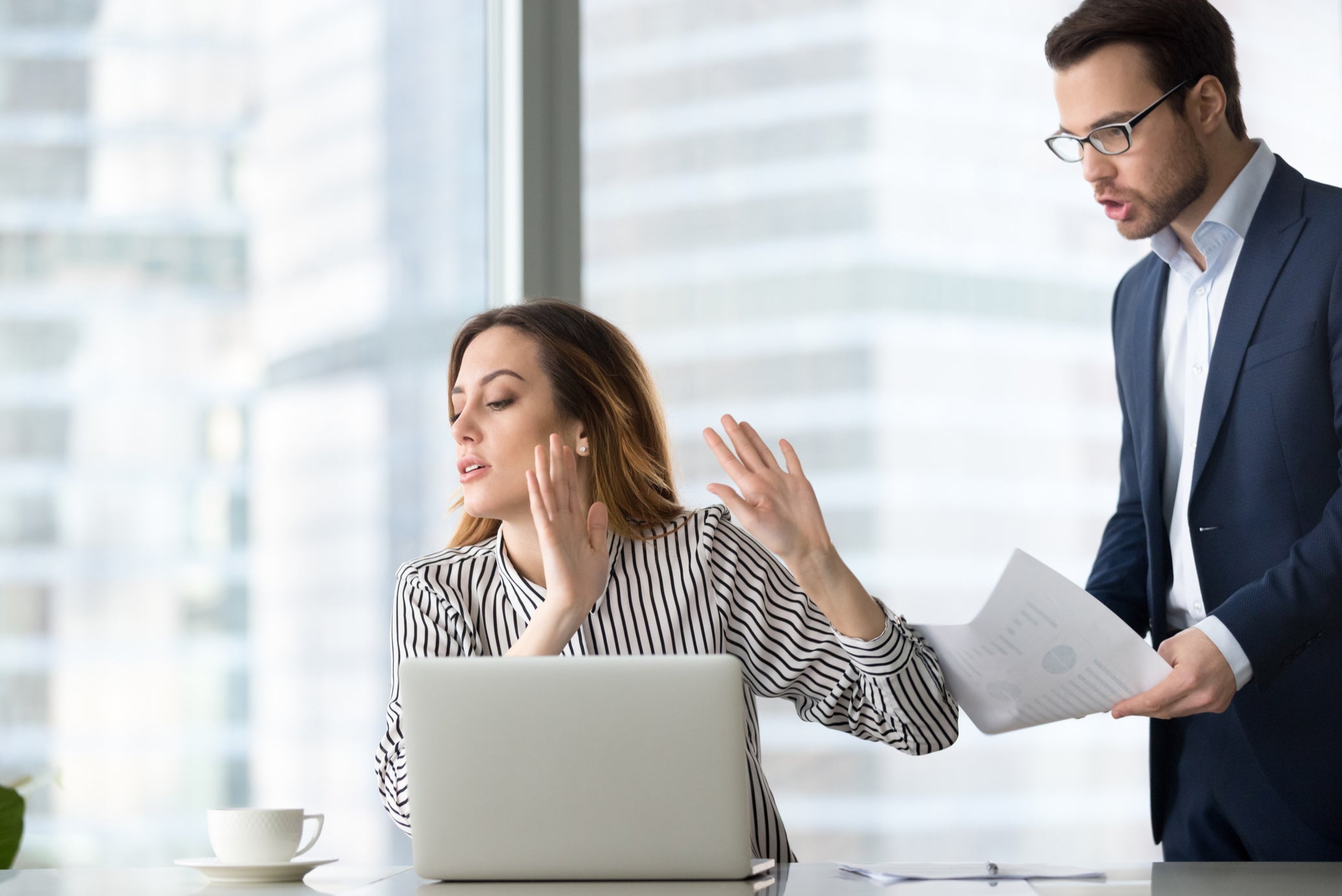 Breaking point: don’t disturb your co-workers when they’re obviously stressed and busy