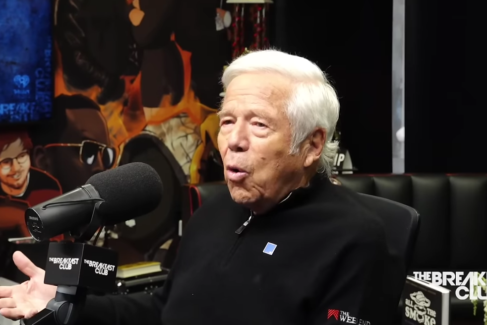 Robert Kraft interviewed by Charlamagne tha God on The Breakfast Show on October 11 2024