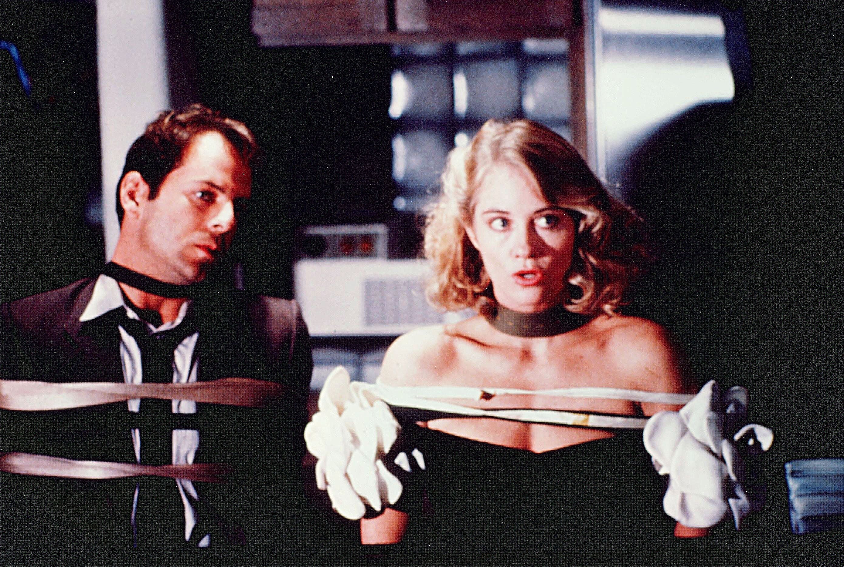 Bruce Willis and Cybill Shepherd in ‘Moonlighting’