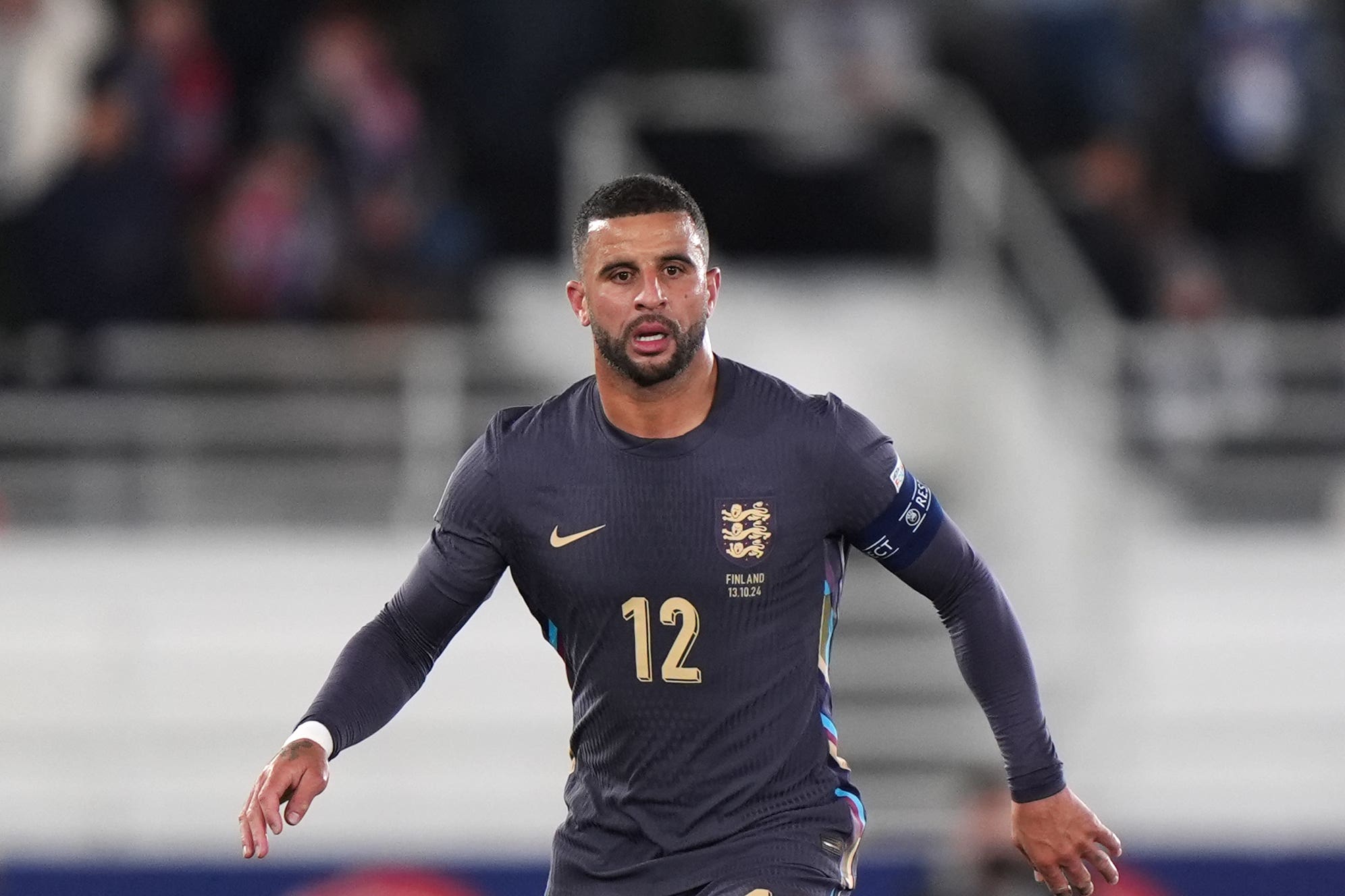 Kyle Walker returned from international duty with a knee injury